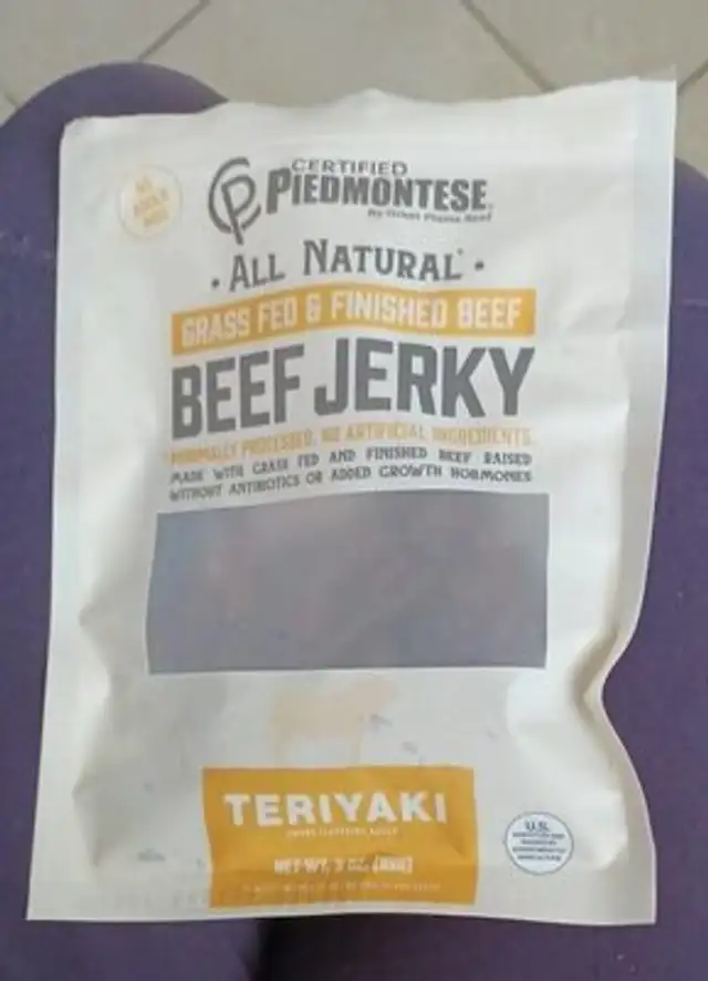 Piedmontese beef jerky