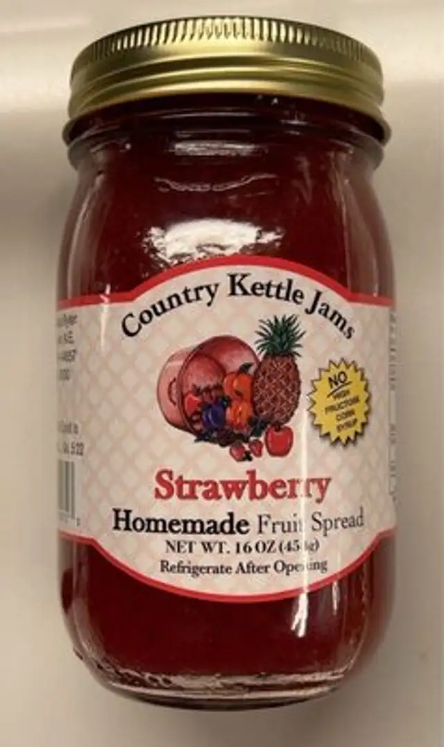 Strawberry Homemade fruit spread