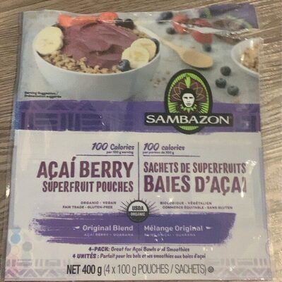 Açaí Berry Superfruit Pouches
