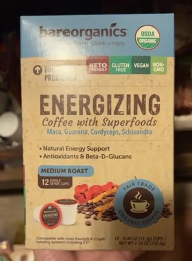 Energizing coffee with superfoods