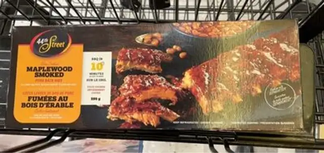 Maplewood smoked ribs