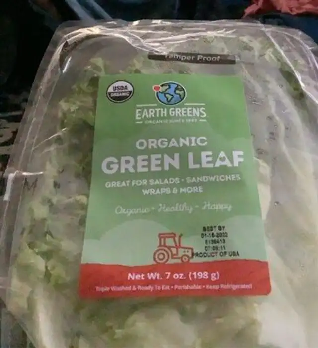 Greens organic green leaf