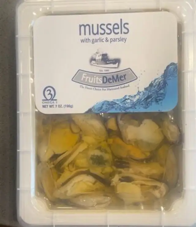 Mussels With Garlic & Parsley