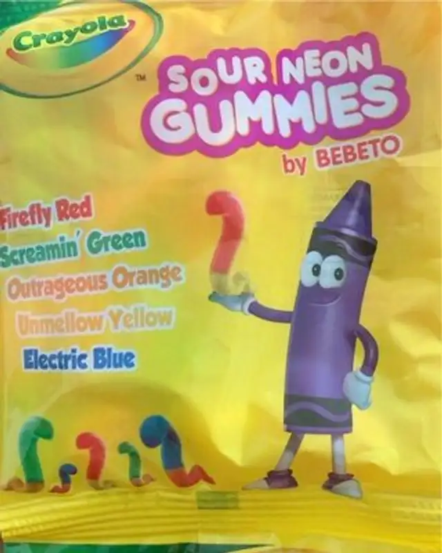 Sour Neon Gummies