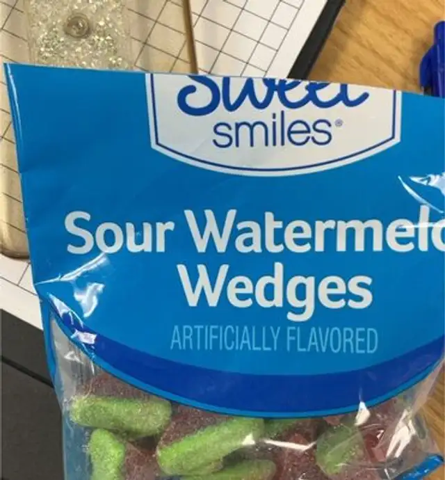 Sour Watermelon Wedges