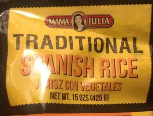 Traditional Spanish Rice Arroz Con Vegetales