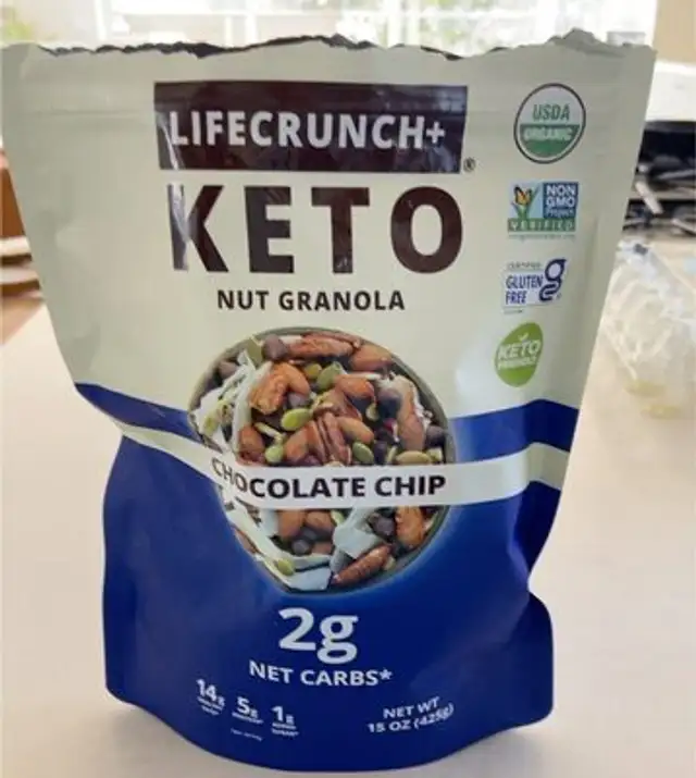 Keto nut granola