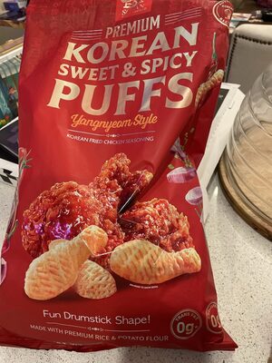 Premium Korean Sweet & Spicy Puffs Yangnyeom Style
