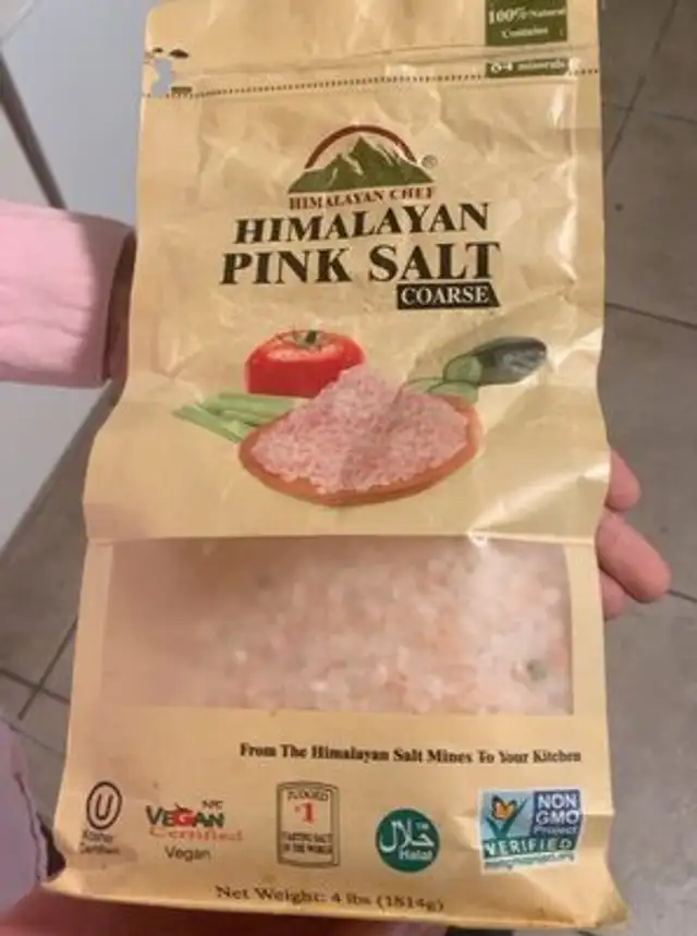Himalayan pink salt
