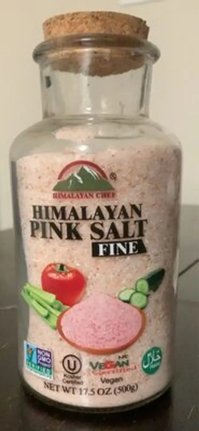 Himalayan pink salt fine