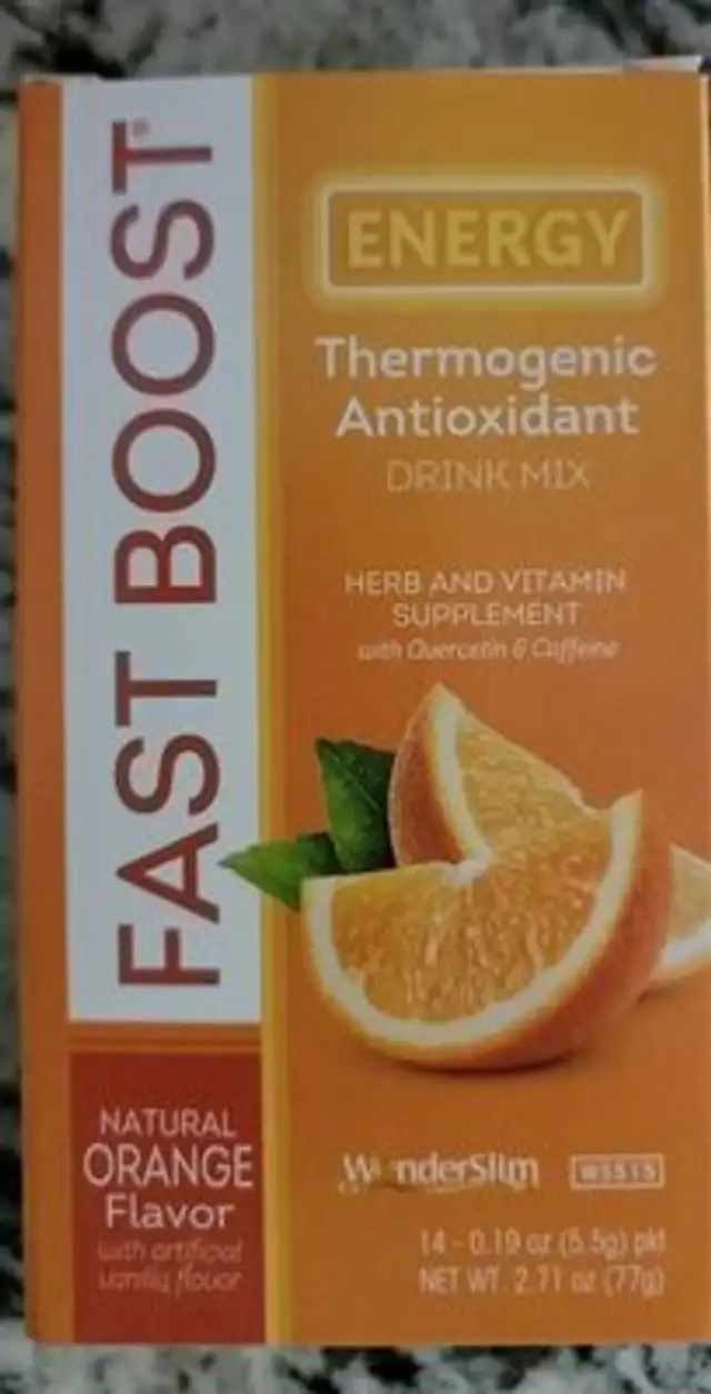 Energy Thermogenic Antioxidant Natural Orange