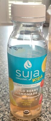 Cold pressed juice front packaging