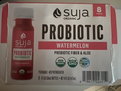 Watermelon Probiotic Shot With Prebiotic Fiber & Aloe