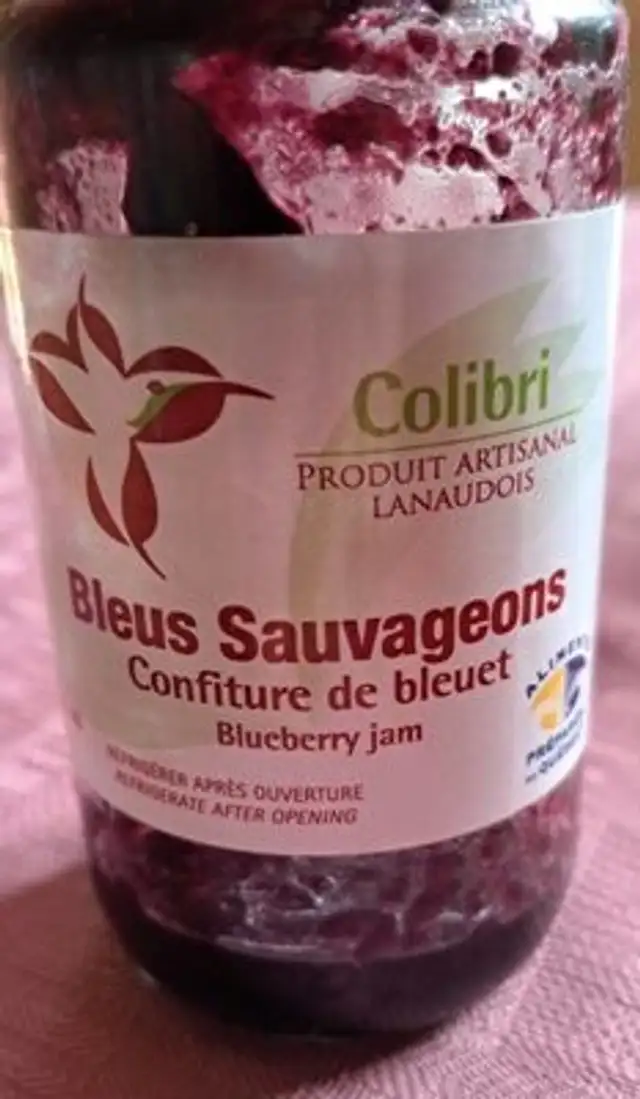 Bleus sauvage confiture