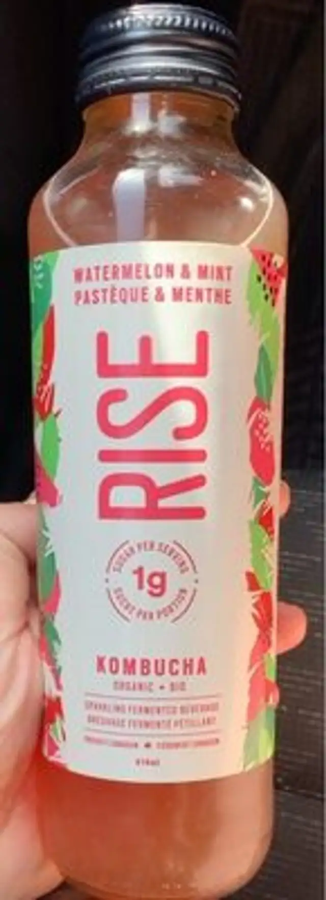 Rise kombucha bio pastheque & menthe
