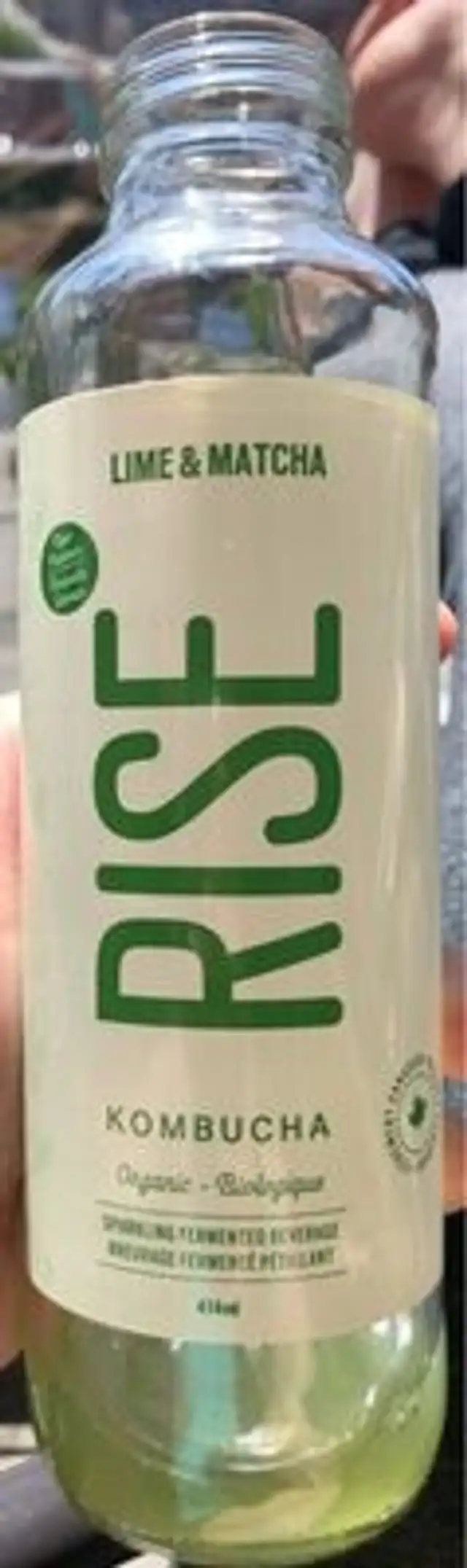 Kombucha lime et matcha