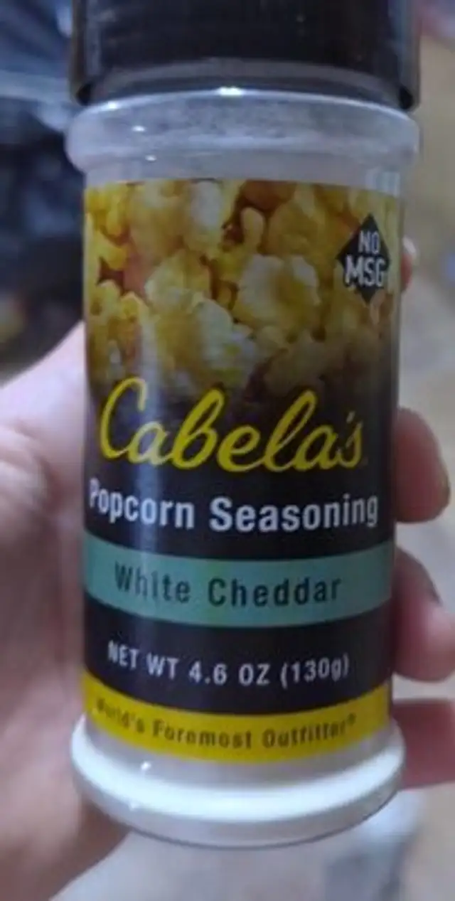 Popcorn seasoning