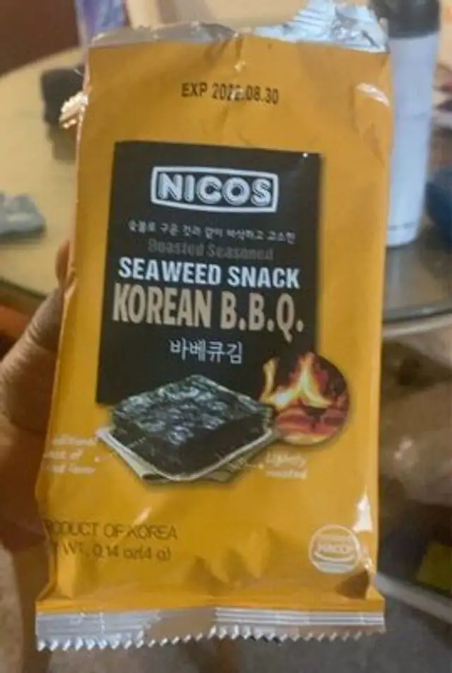 Seaweed snak korean bbq