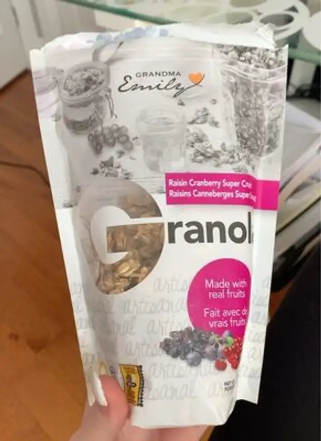 Raisin cranberry super crunch granola