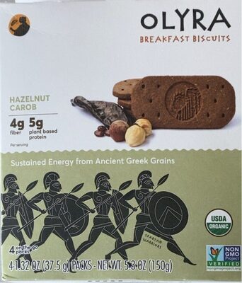 Breakfast Biscuits Hazelnuts Carob