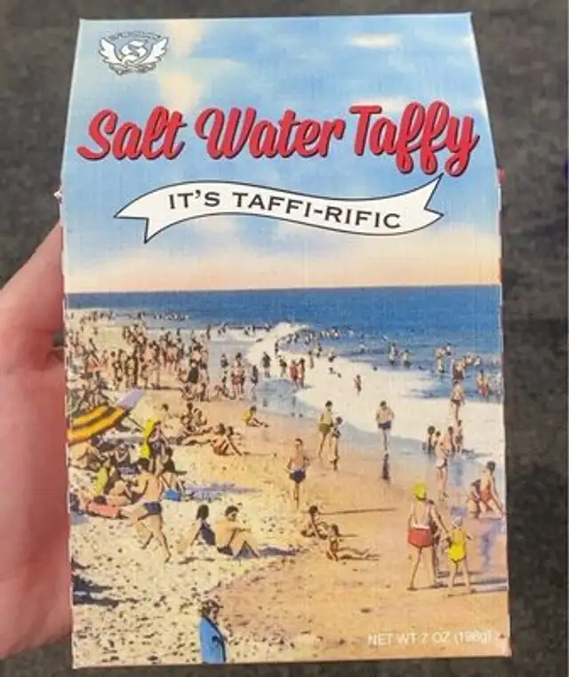 Salt water taffy