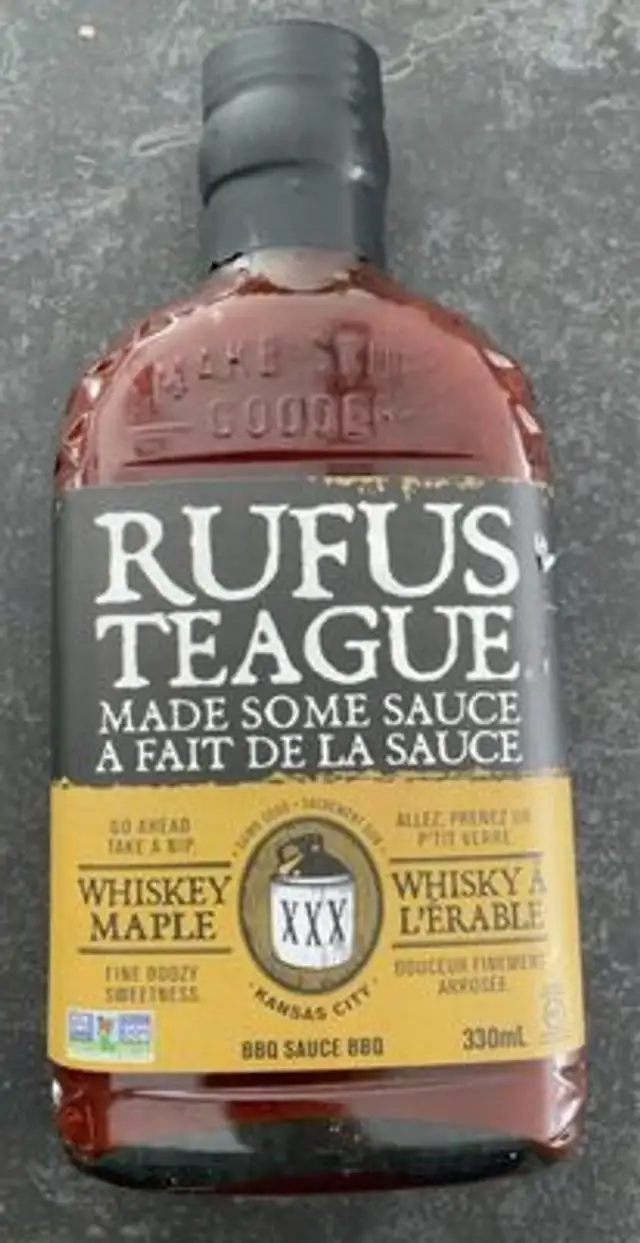 Bbq sauce whisky a l'erable