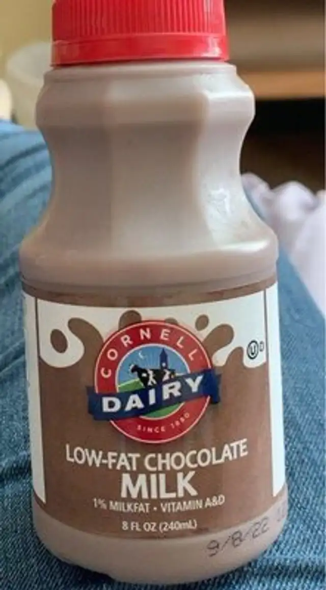Low-fat chocolate milk
