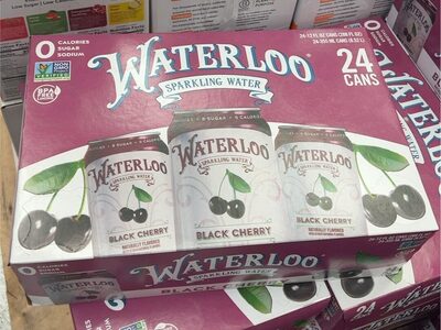 Sparkling Water Black Cherry Naturally Flavored