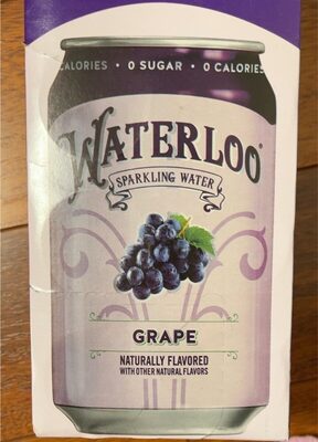 Sparkling Water Grape Naturally Flavored with other Natural Flavors