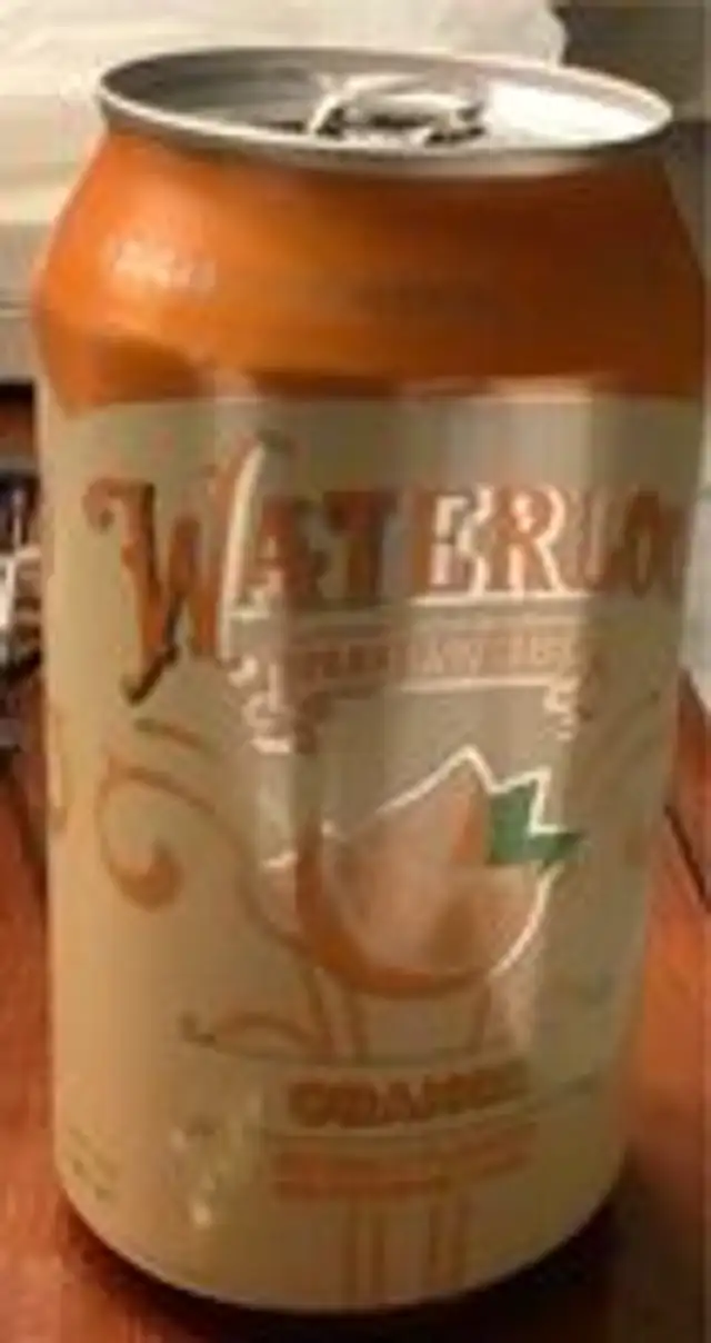 Sparkling Water Orange Naturally Flavored with other Natural Flavors