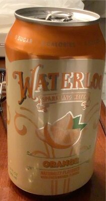 Sparkling Water Orange Naturally Flavored with other Natural Flavors