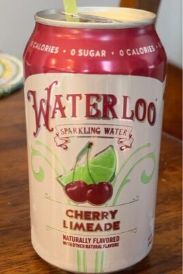 Cherry Lime Sparkling Water