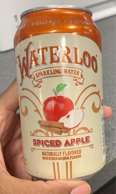 Spiced Apple Sparkling Water front packaging