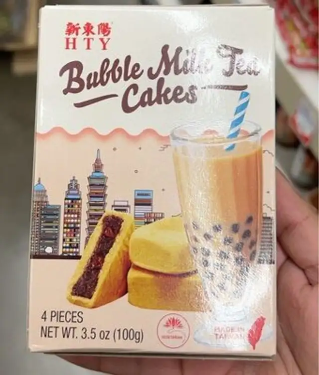 Bubble milk tea cakes