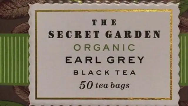 Thr sorganic earl grey black tea
