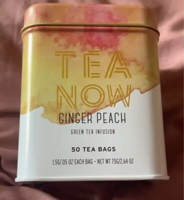 Ginger Peach Green Tea