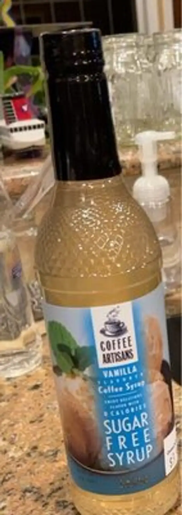 Vanilla Flavored Coffee Syrup