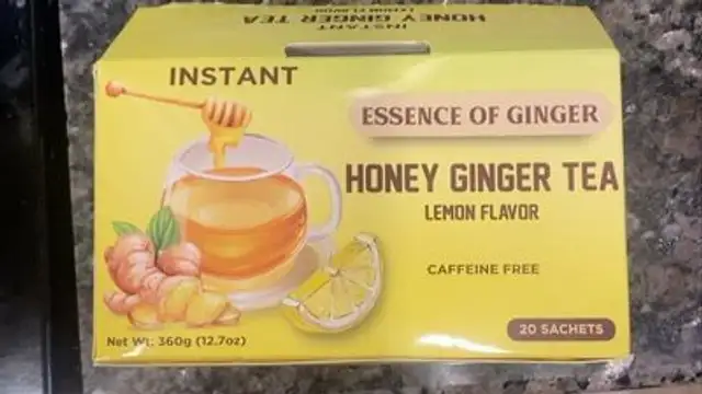 Honey ginger tea