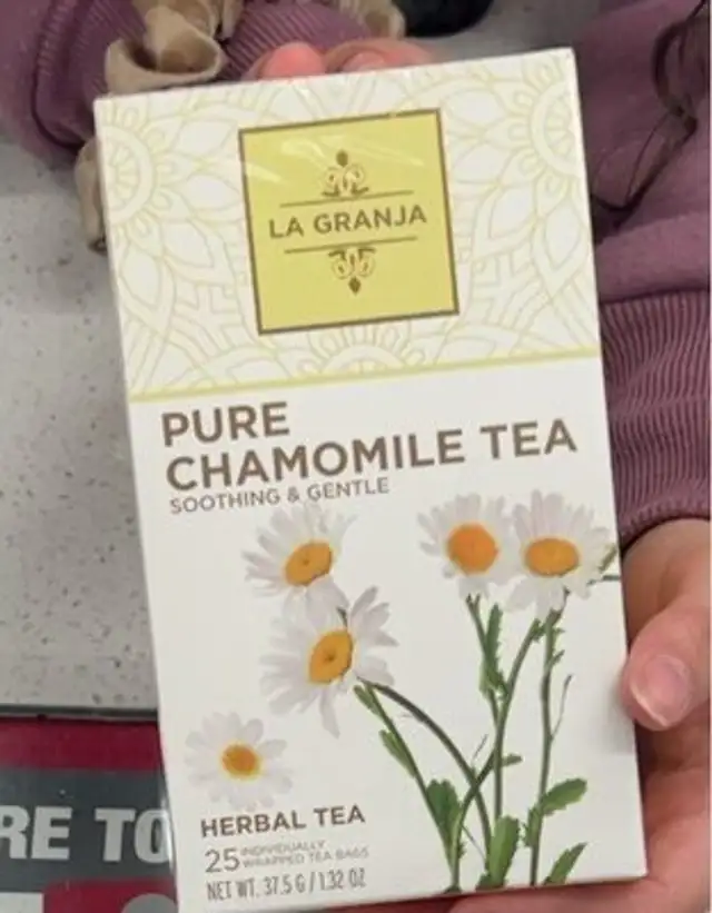 Pure chamomile tea