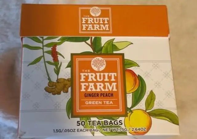 Ginger Peach Green Tea