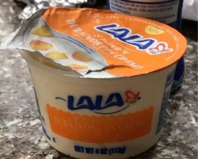 Duraznos con crema