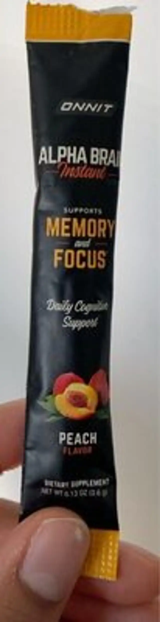 Alpha Brain Instant Peach