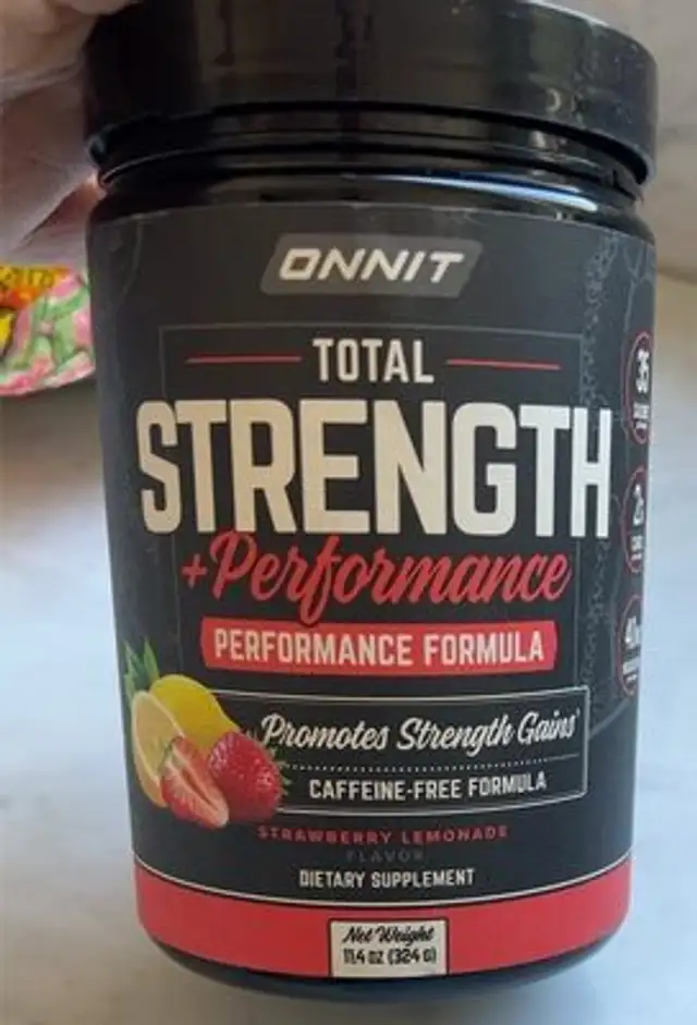 Onnit total strength + performance
