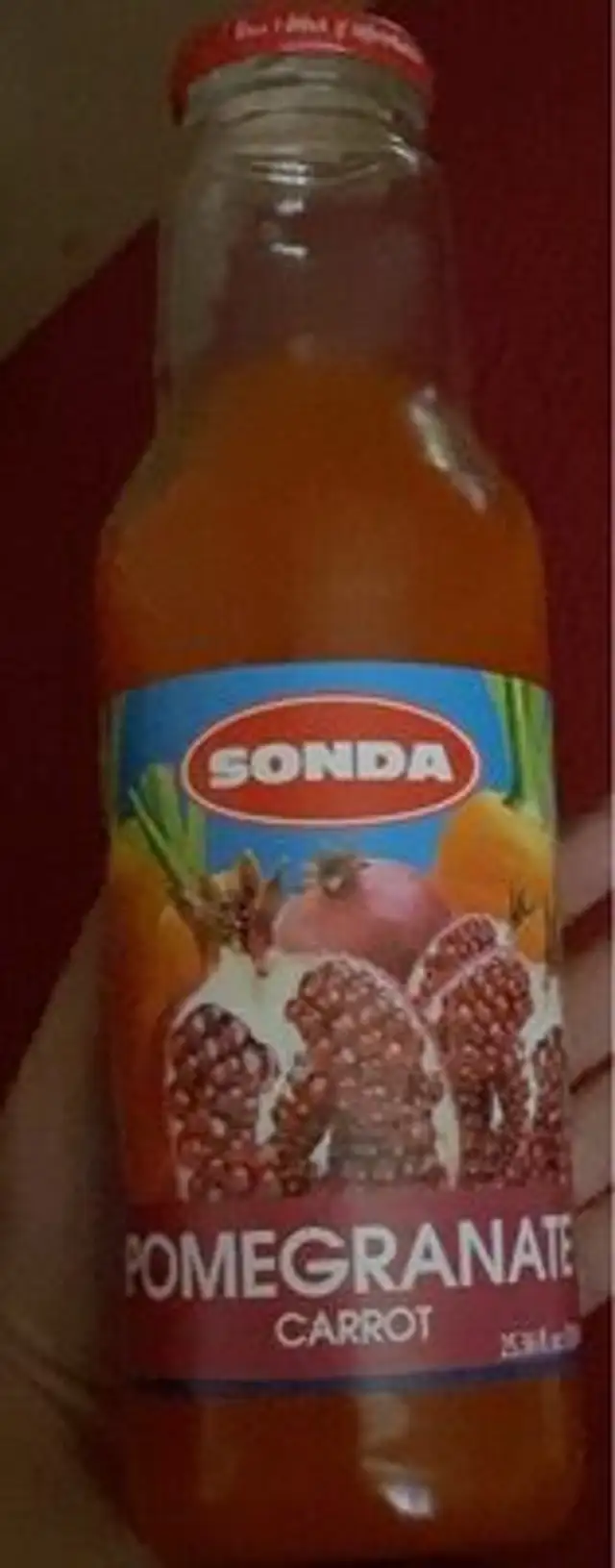 Pomegranate carrot