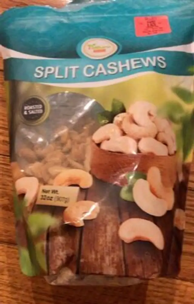 Split cashews