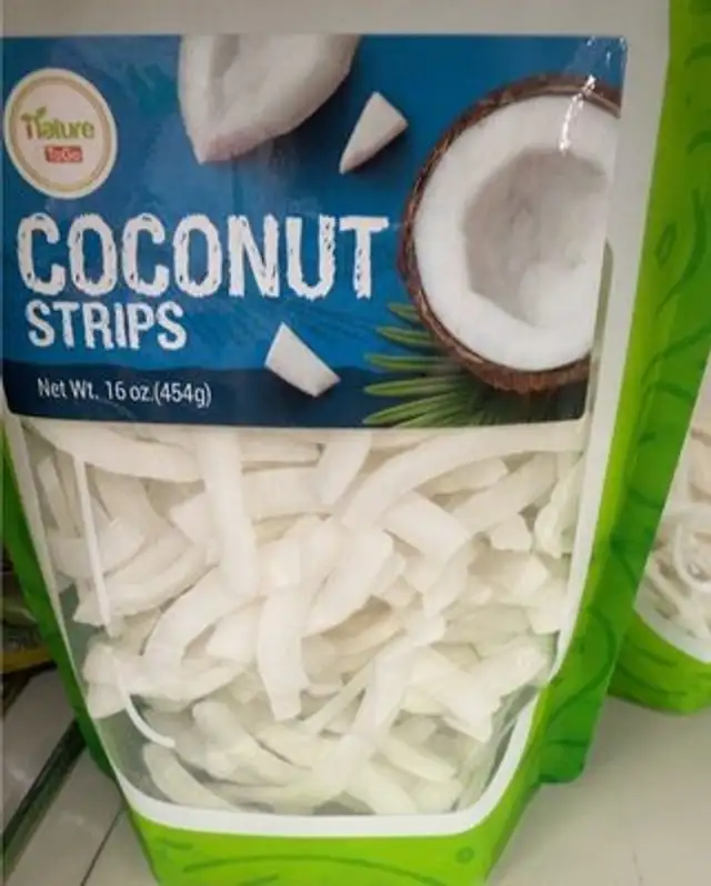 Coconut strips