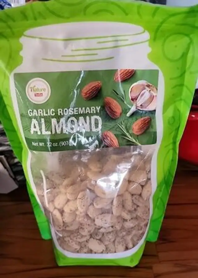 Garlic rosemary almond