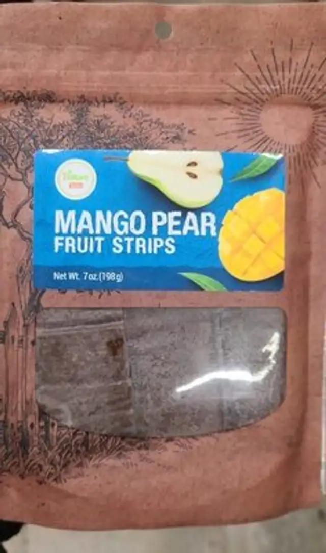 Mango Pear Fruit Strips