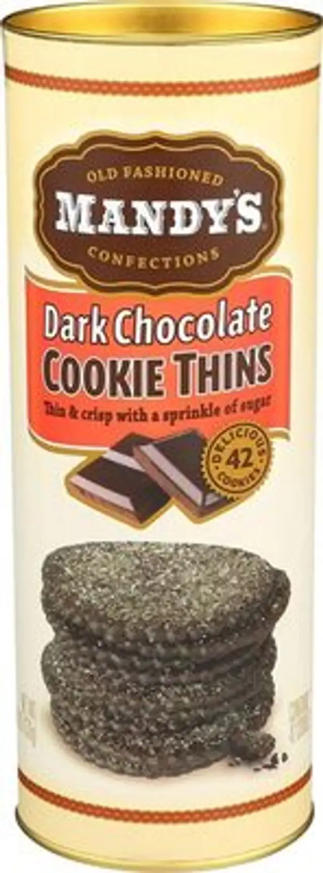 Dark Chocolate Cookie Thins