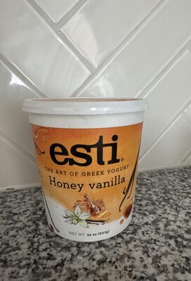 The Art Of Greek Honey Vanilla Yogurt front packaging
